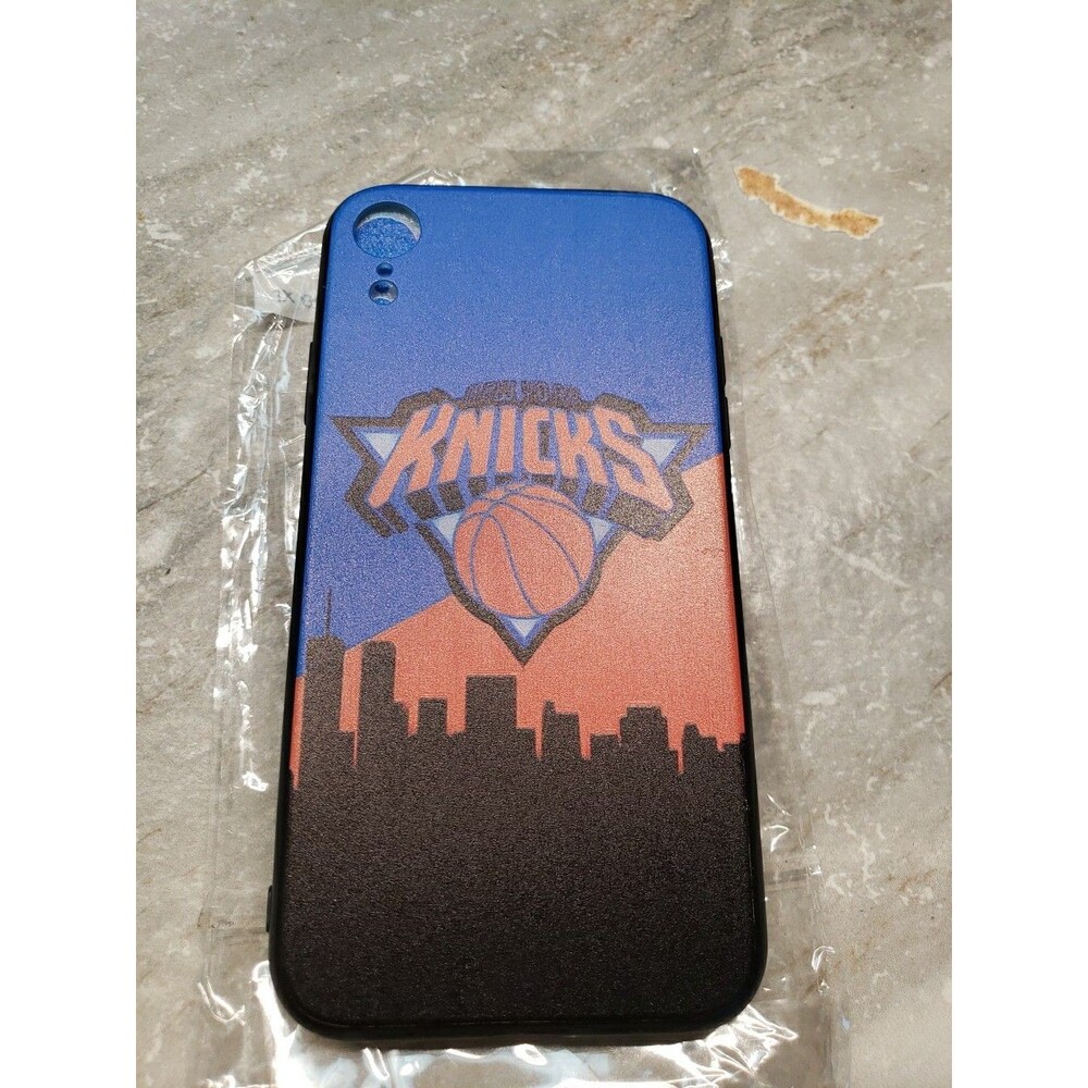 New York Knicks iPhone XR Case Basketball Team Cover Blue Orange Slim Fit NBA
